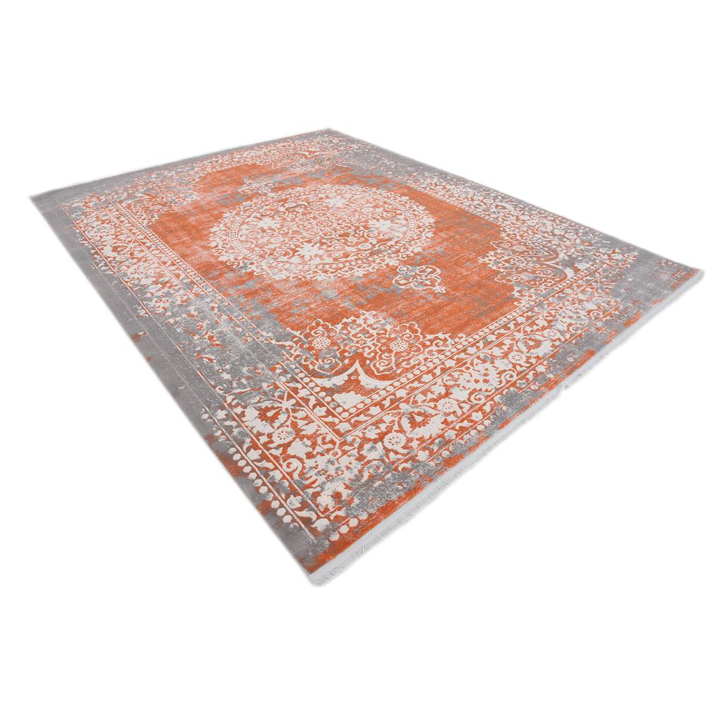 Olwen New Classical Rug, Terracotta (8' 0 x 10' 0). Picture 3