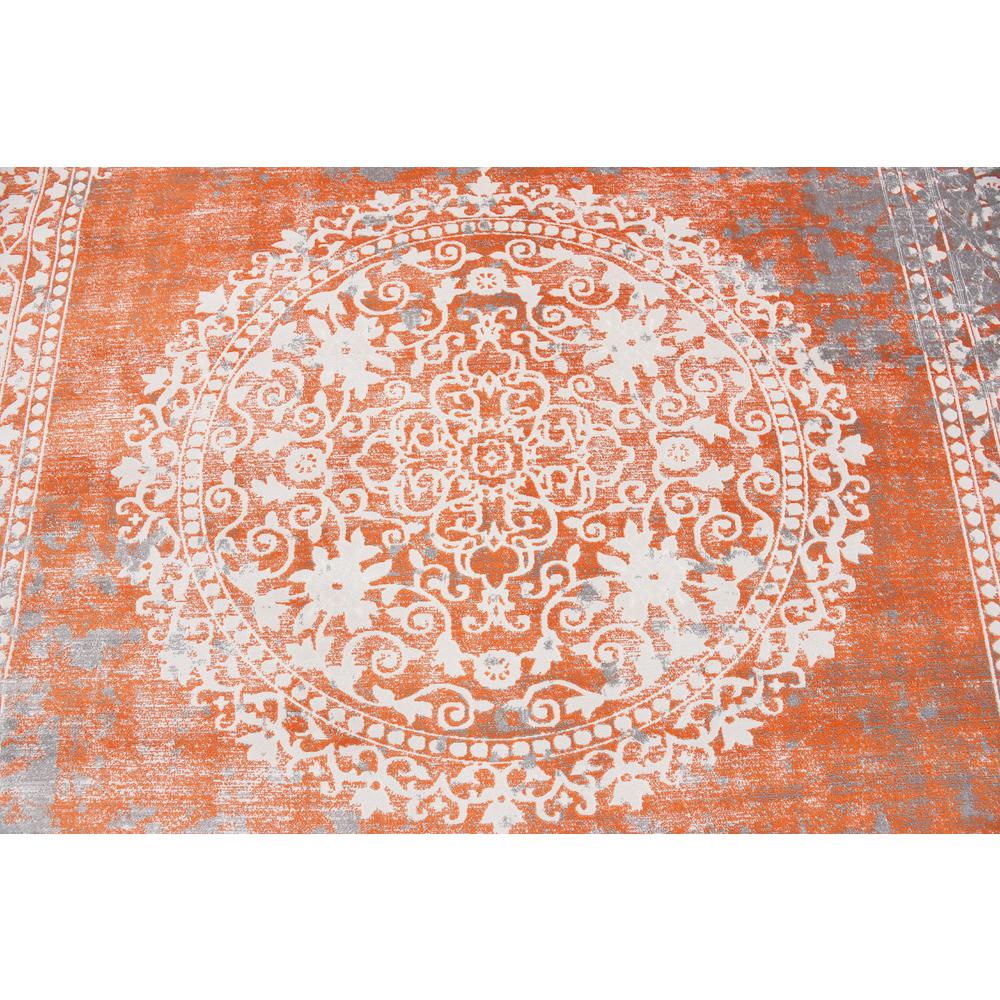 Olwen New Classical Rug, Terracotta (8' 0 x 10' 0). Picture 5
