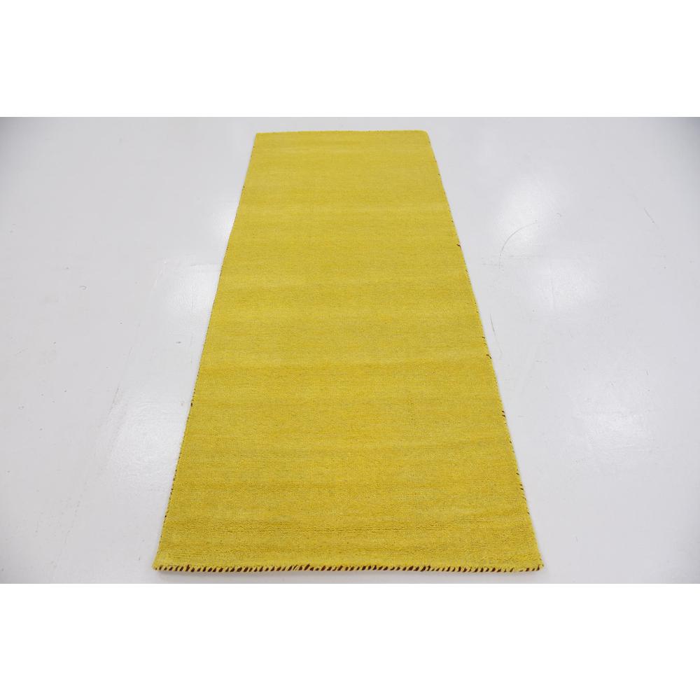 Solid Gava Rug, Yellow (2' 7 x 6' 7). Picture 4