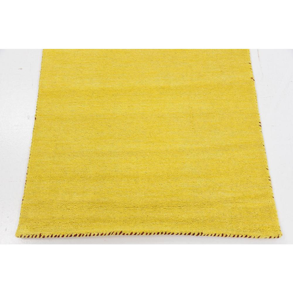 Solid Gava Rug, Yellow (2' 7 x 6' 7). Picture 6