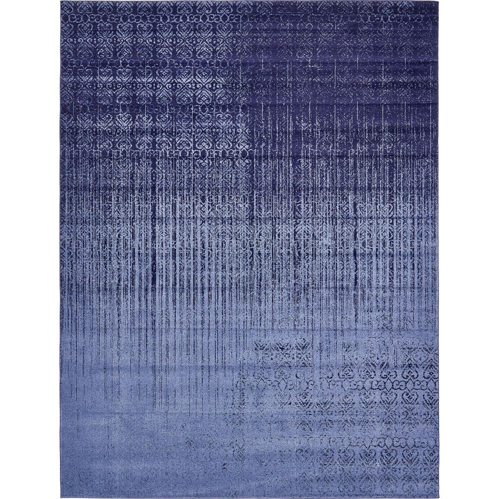 Jennifer Del Mar Rug, Blue (10' 0 x 13' 0). Picture 1