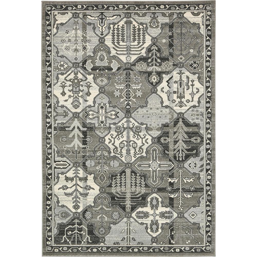 Cathedral La Jolla Rug, Ivory (6' 0 x 9' 0). Picture 1