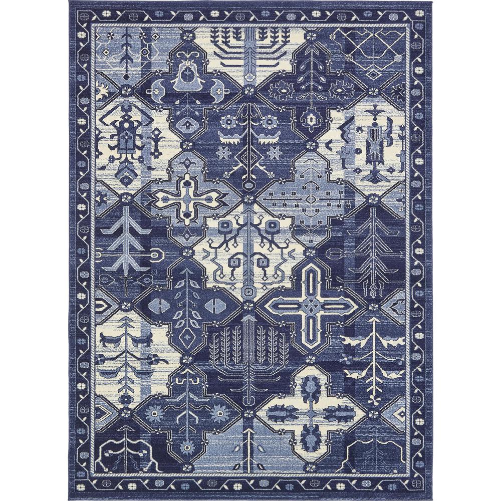 Cathedral La Jolla Rug, Blue (8' 0 x 11' 4). Picture 1