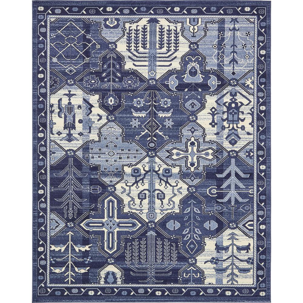 Cathedral La Jolla Rug, Blue (8' 0 x 10' 0). Picture 1