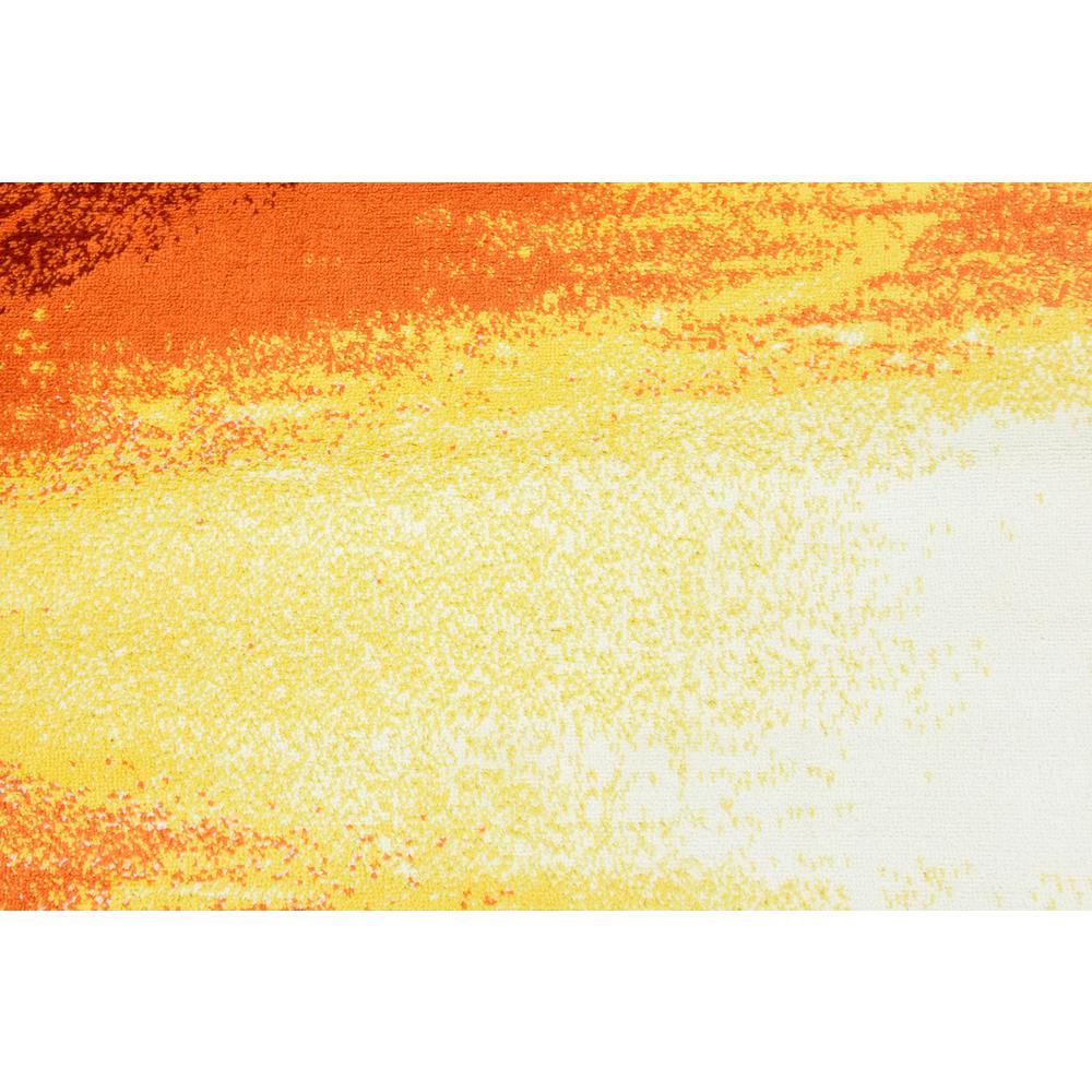Metro Sunset Rug, Orange (4' 0 x 6' 0). Picture 5