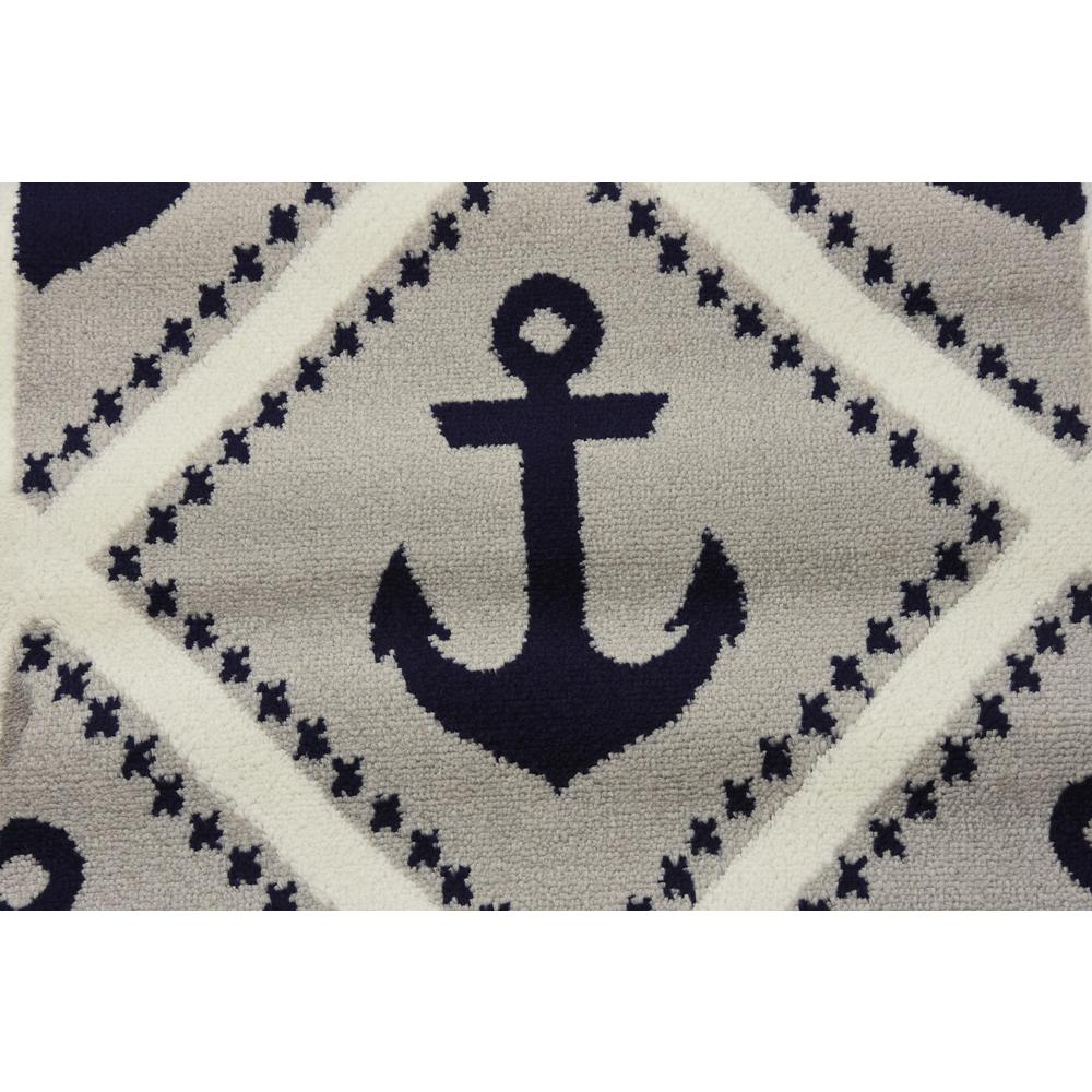Metro Anchor Rug, Light Gray (2' 0 x 13' 0). Picture 5
