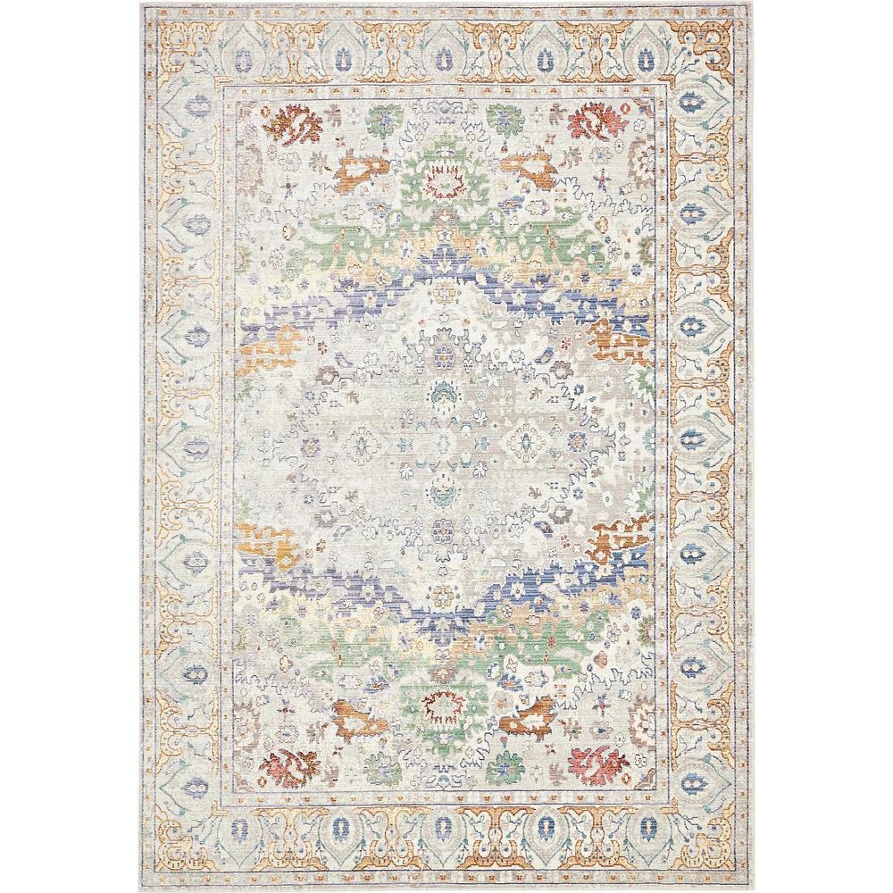 Voce Austin Rug, Light Gray (6' 0 x 9' 0). The main picture.