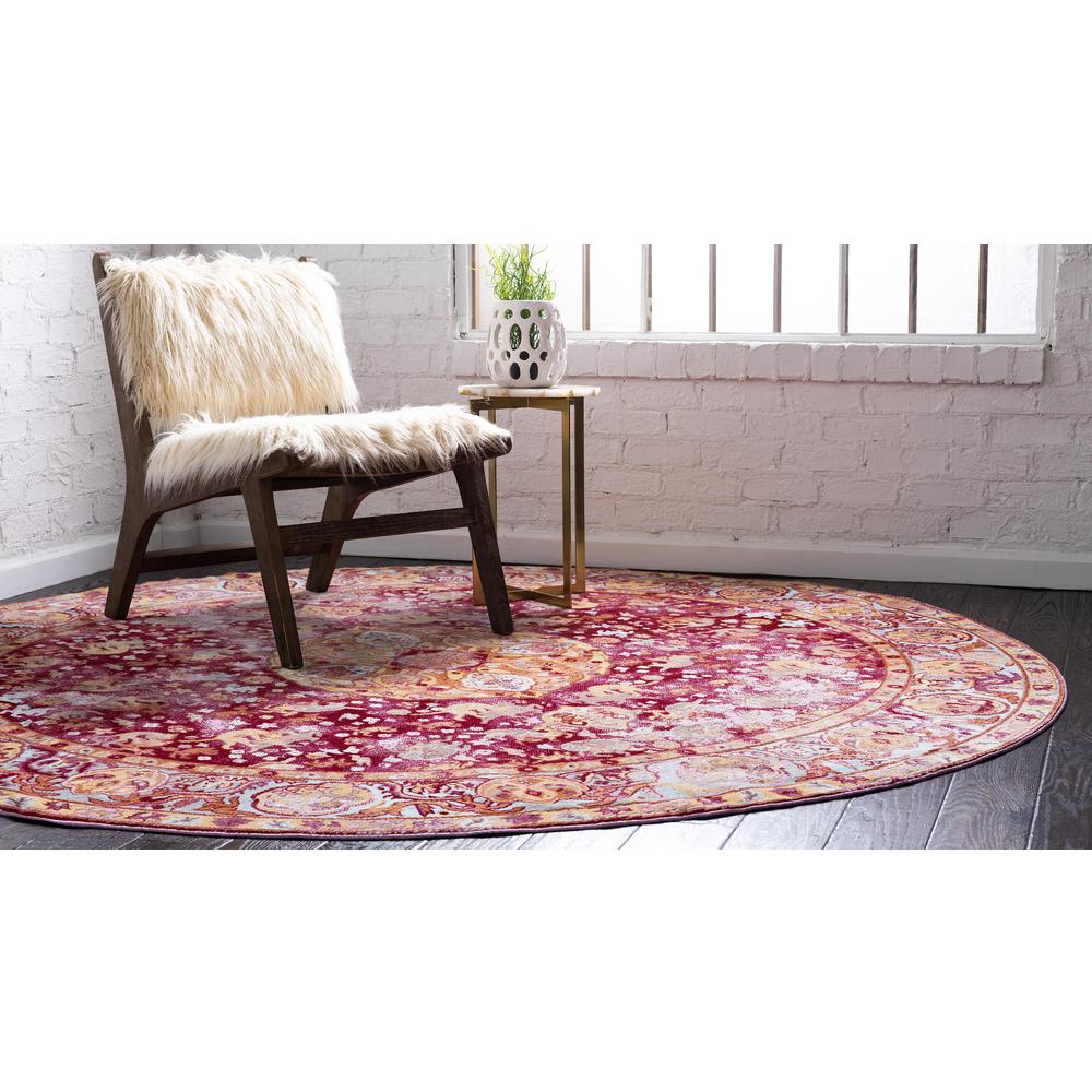 Fortissimo Austin Rug, Red (8' 0 x 8' 0). Picture 3