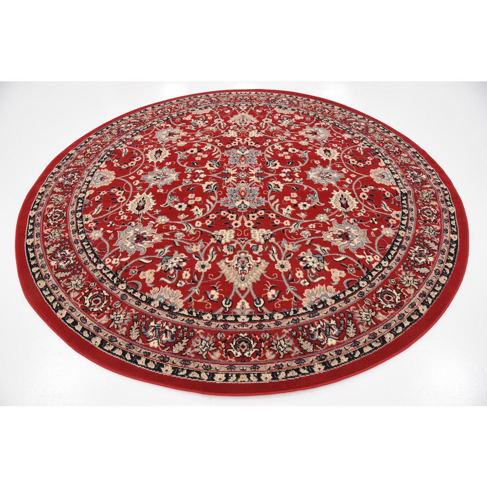 Washington Sialk Hill Rug, Red (8' 0 x 8' 0). Picture 3