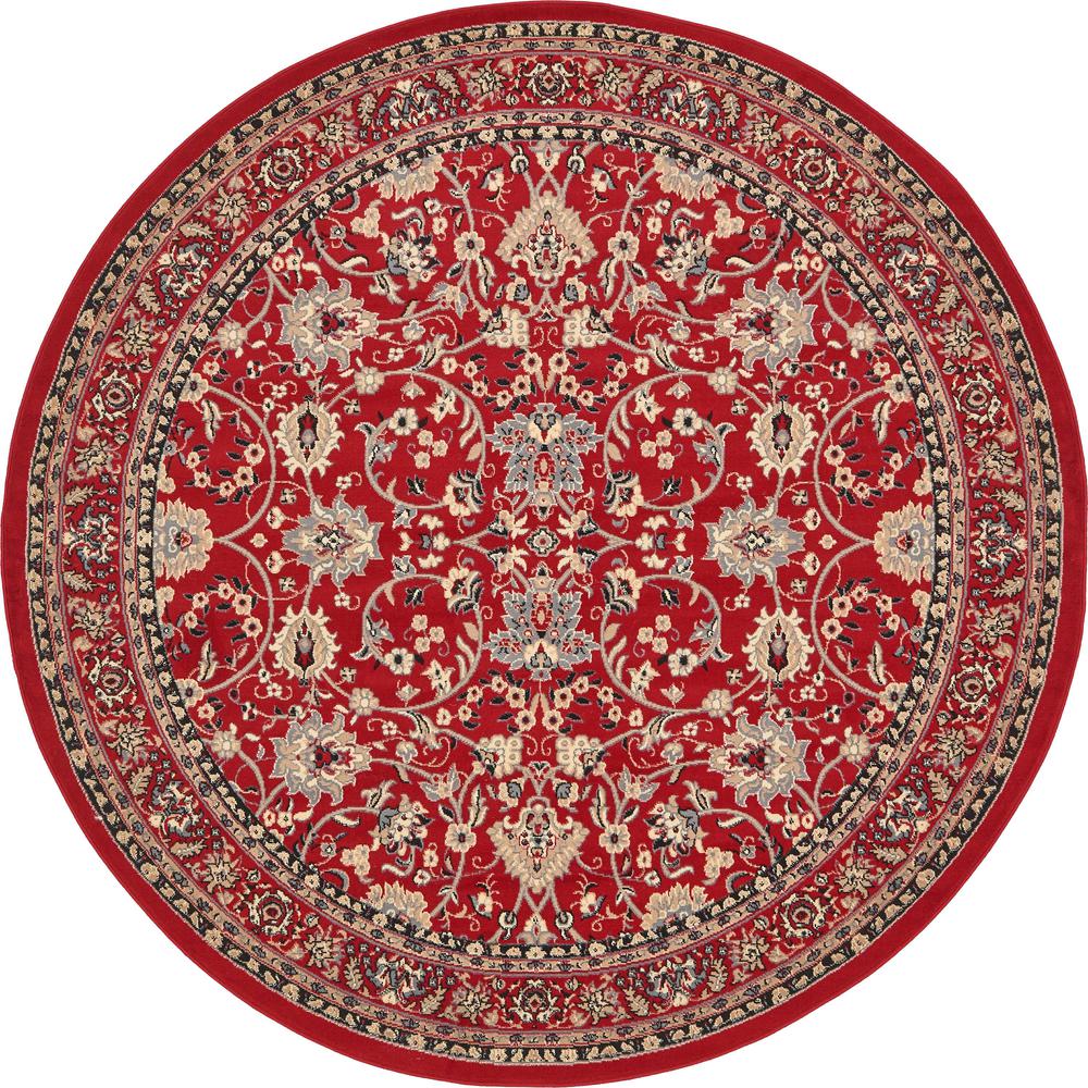 Washington Sialk Hill Rug, Red (8' 0 x 8' 0). Picture 1