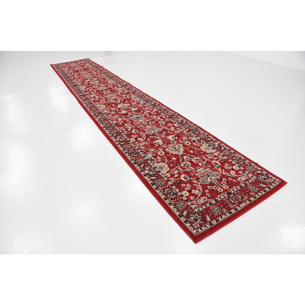 Washington Sialk Hill Rug, Red (3' 0 x 16' 5). Picture 3