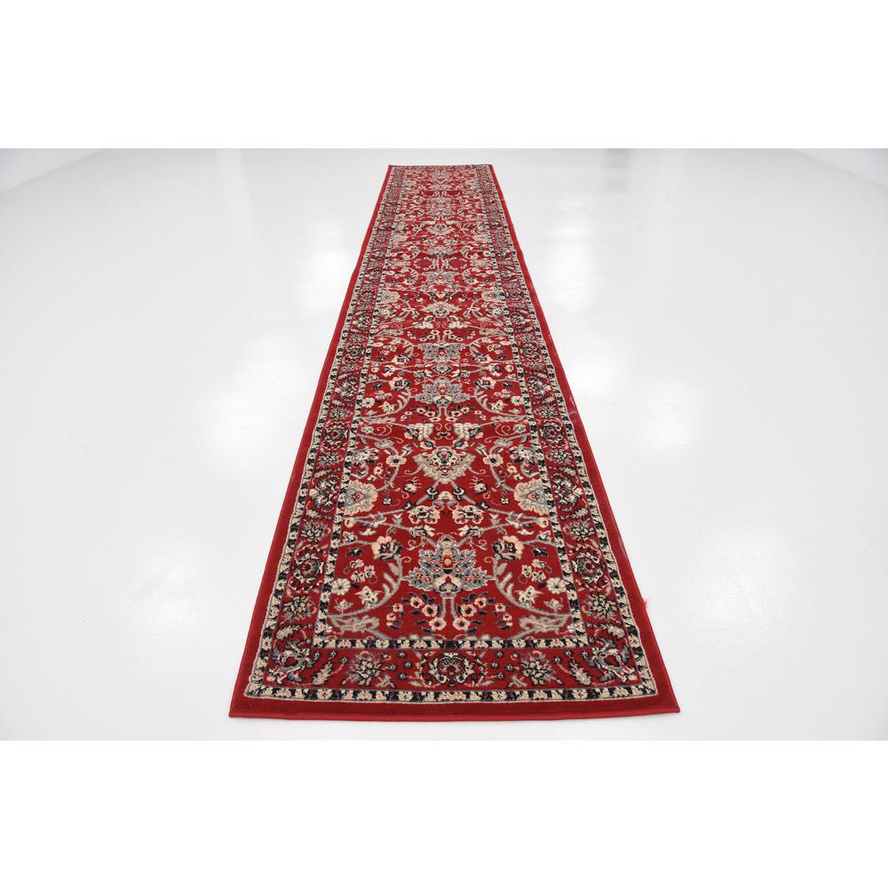 Washington Sialk Hill Rug, Red (3' 0 x 16' 5). Picture 4