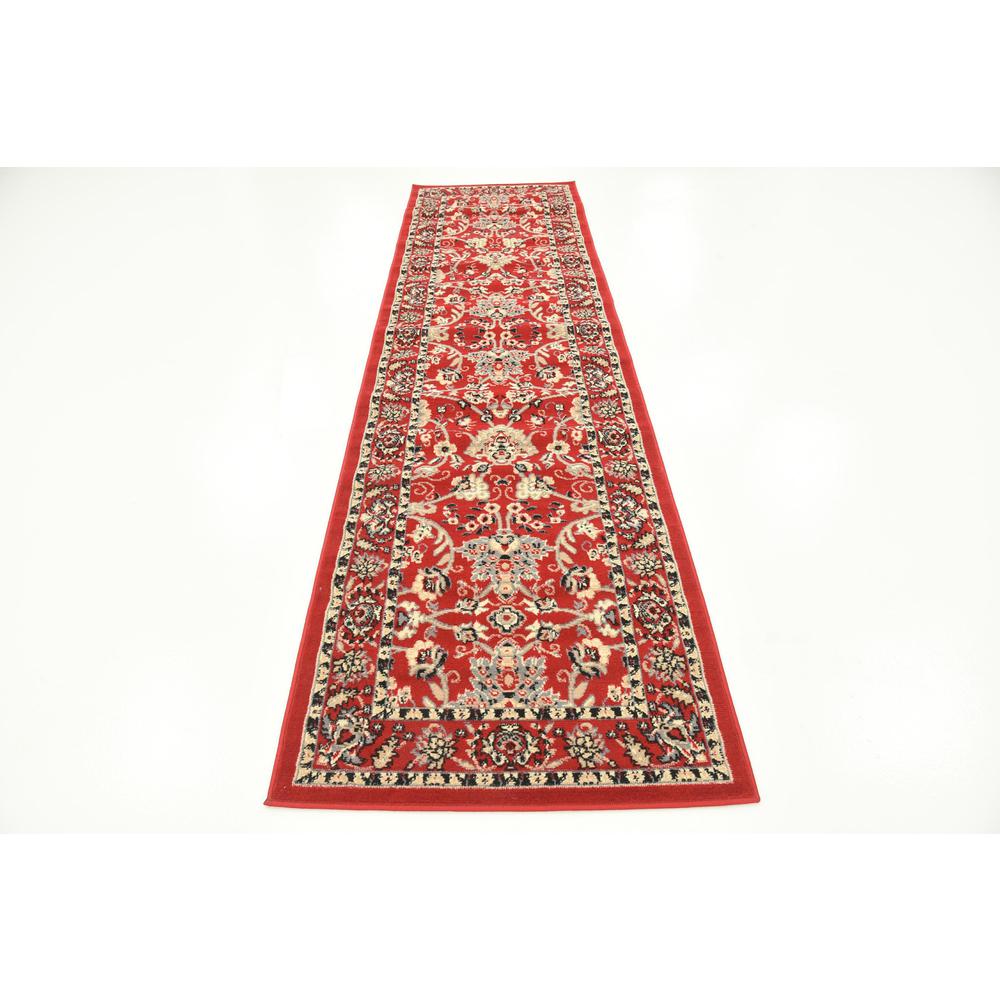 Washington Sialk Hill Rug, Red (2' 7 x 10' 0). Picture 4