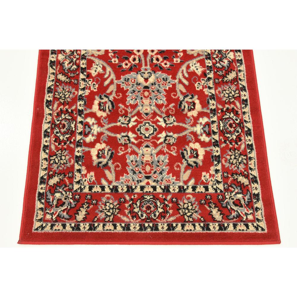 Washington Sialk Hill Rug, Red (2' 7 x 10' 0). Picture 6