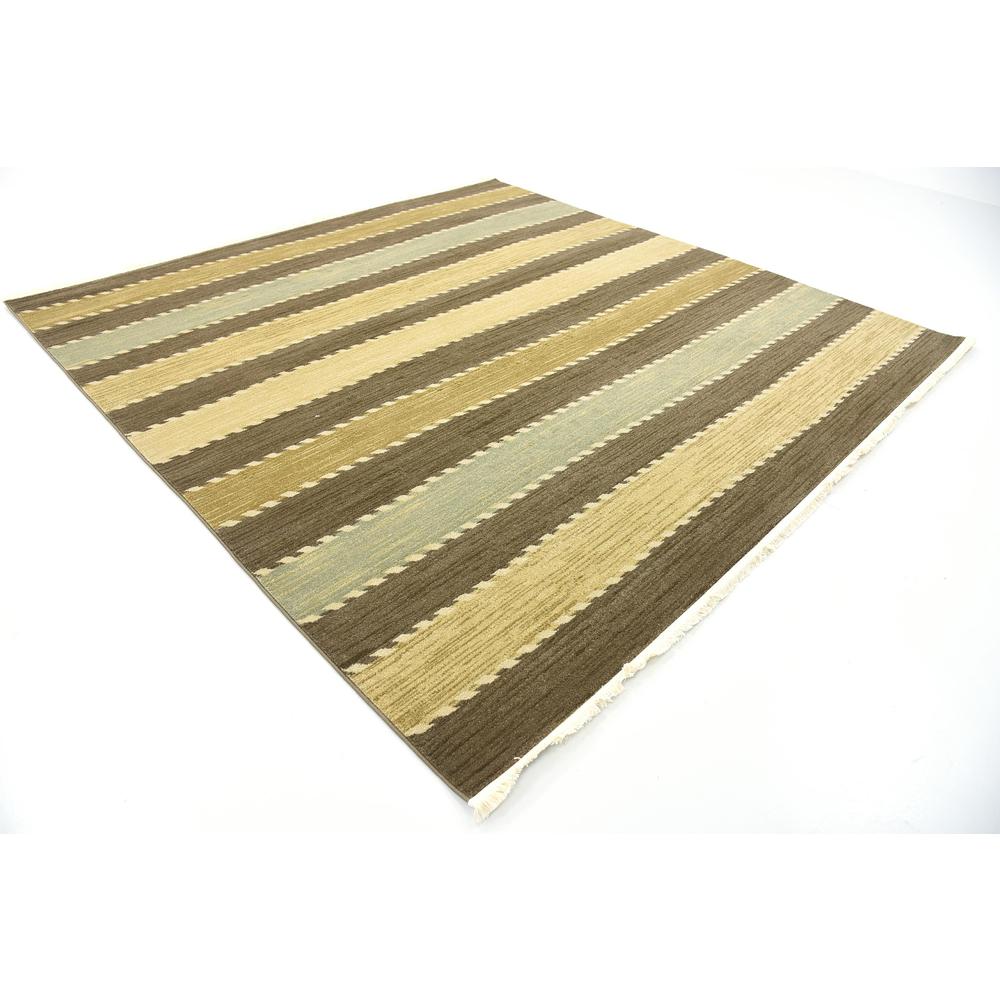 Monterey Fars Rug, Brown (8' 0 x 8' 0). Picture 3