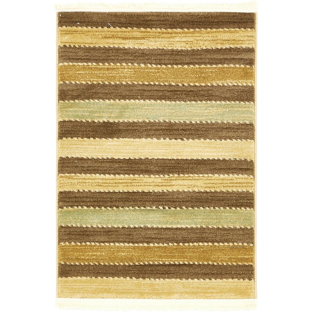 Monterey Fars Rug, Brown (2' 2 x 3' 0). The main picture.