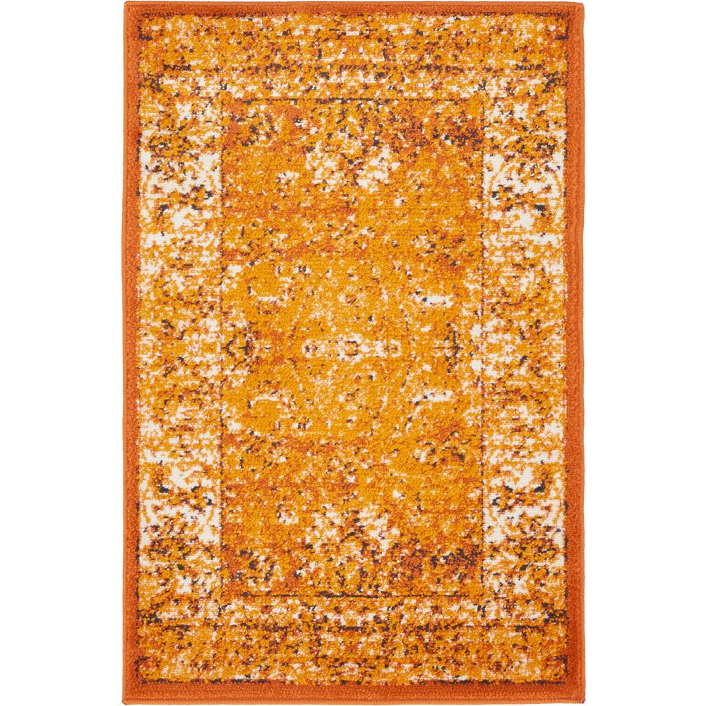 Imperial Bosphorus Rug, Terracotta/Ivory (2' 0 x 3' 0). Picture 1