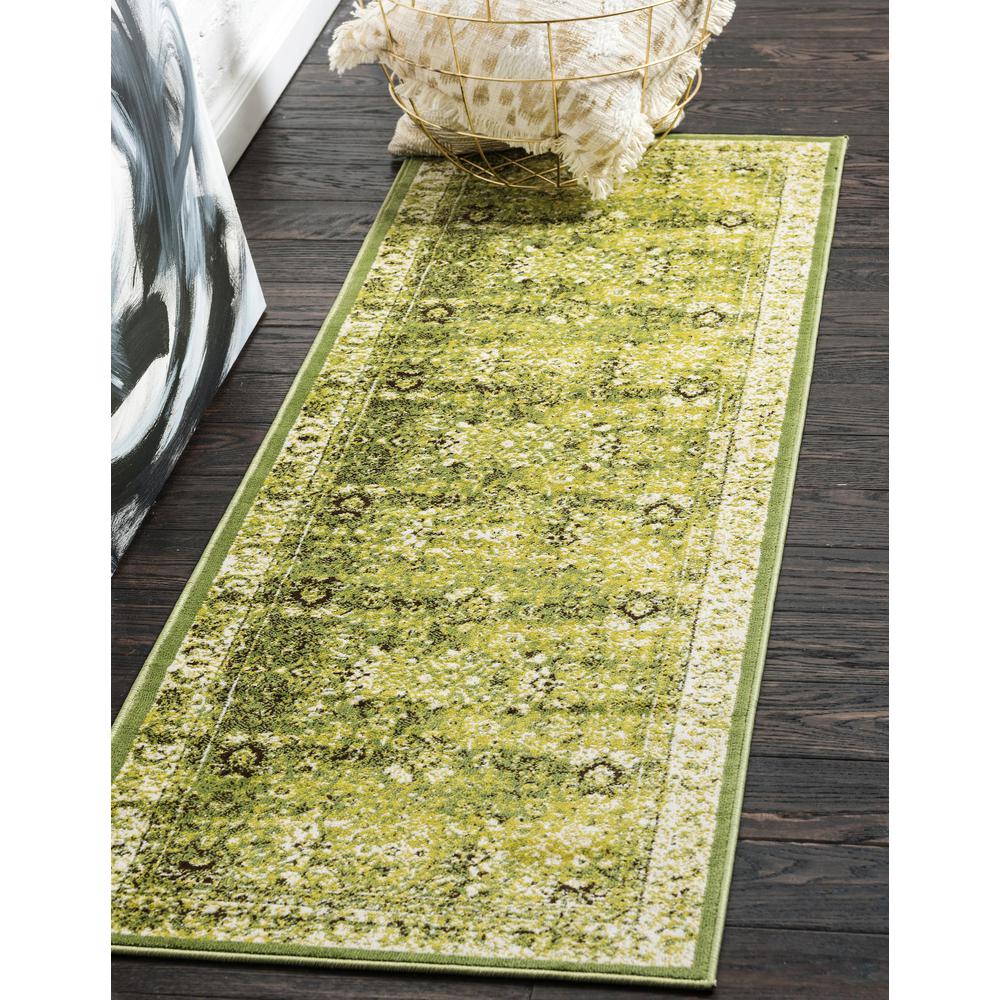 Imperial Bosphorus Rug, Green (3' 0 x 9' 10). Picture 2