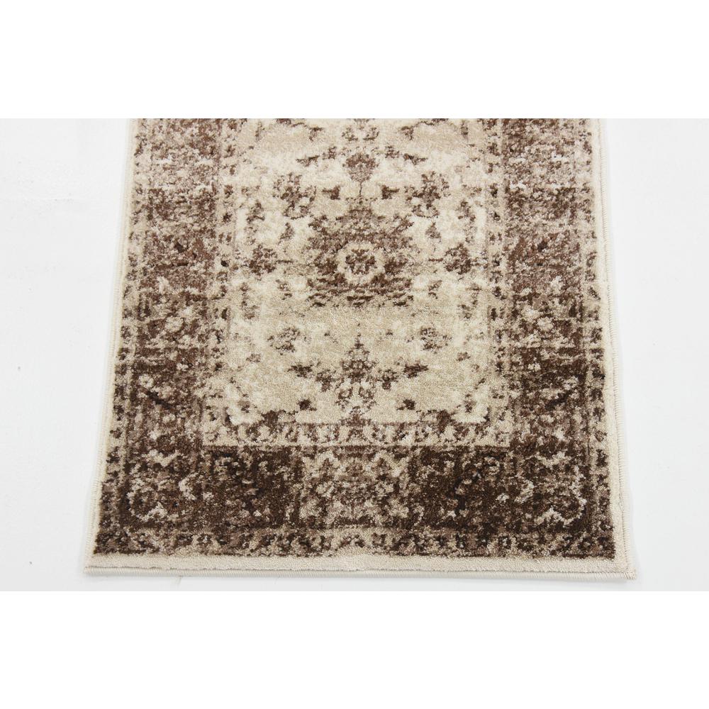 Lincoln Rushmore Rug, Chocolate Brown (2' 0 x 6' 0). Picture 6