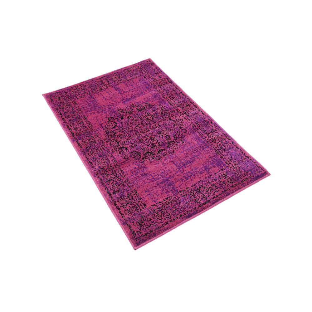 Imperial Cypress Rug, Fuchsia (2' 0 x 3' 0). Picture 6
