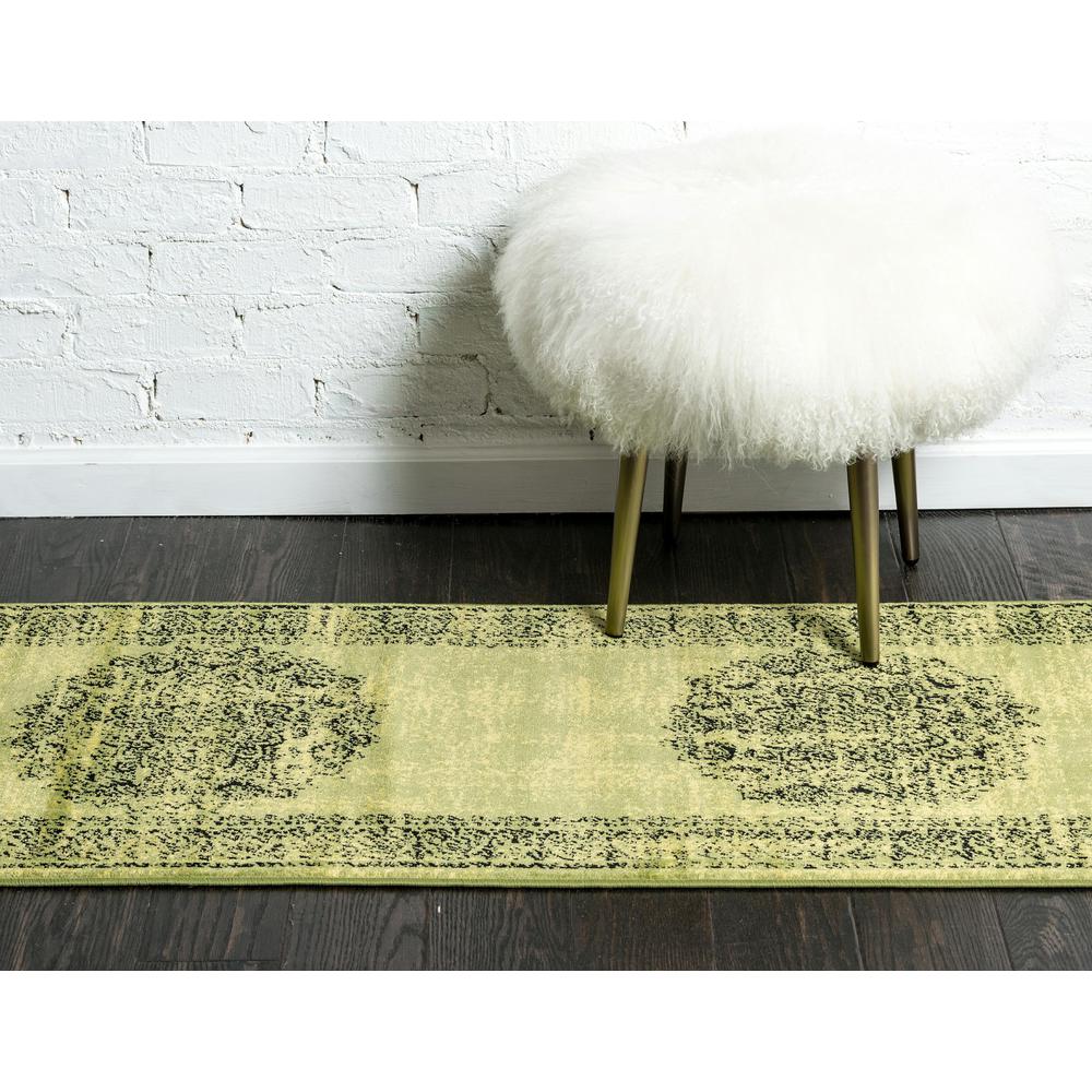 Imperial Cypress Rug, Sage Green (3' 0 x 9' 10). Picture 3