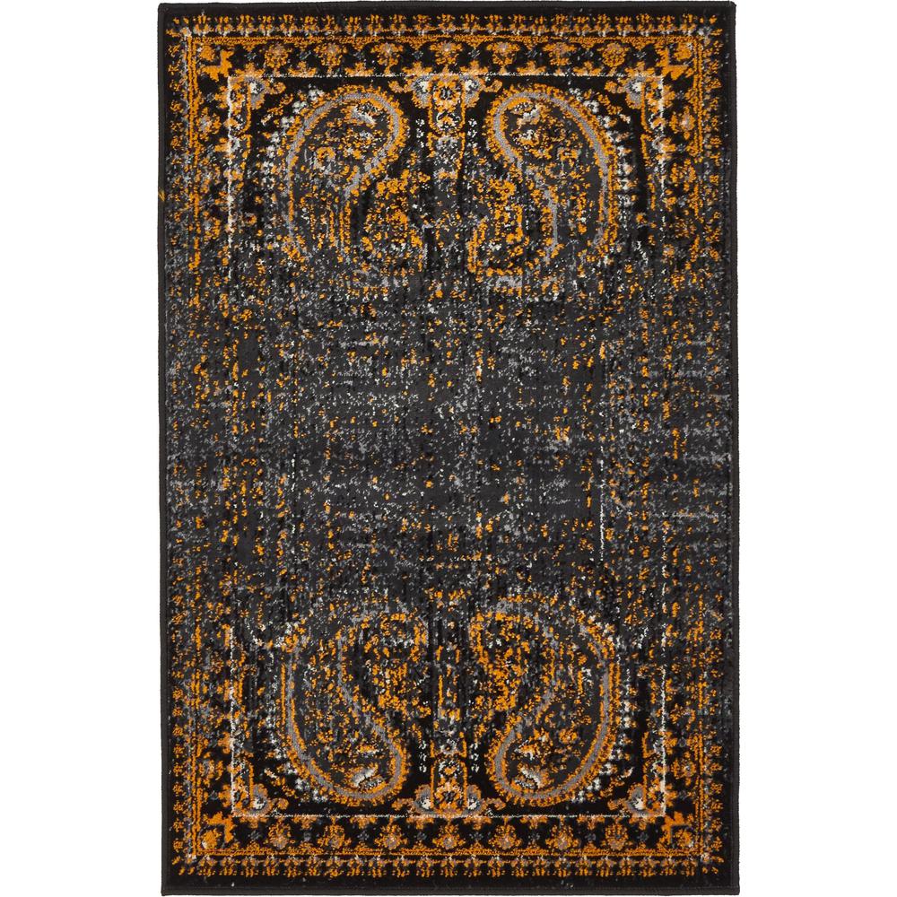 Imperial Anatolla Rug, Black (2' 0 x 3' 0). Picture 1