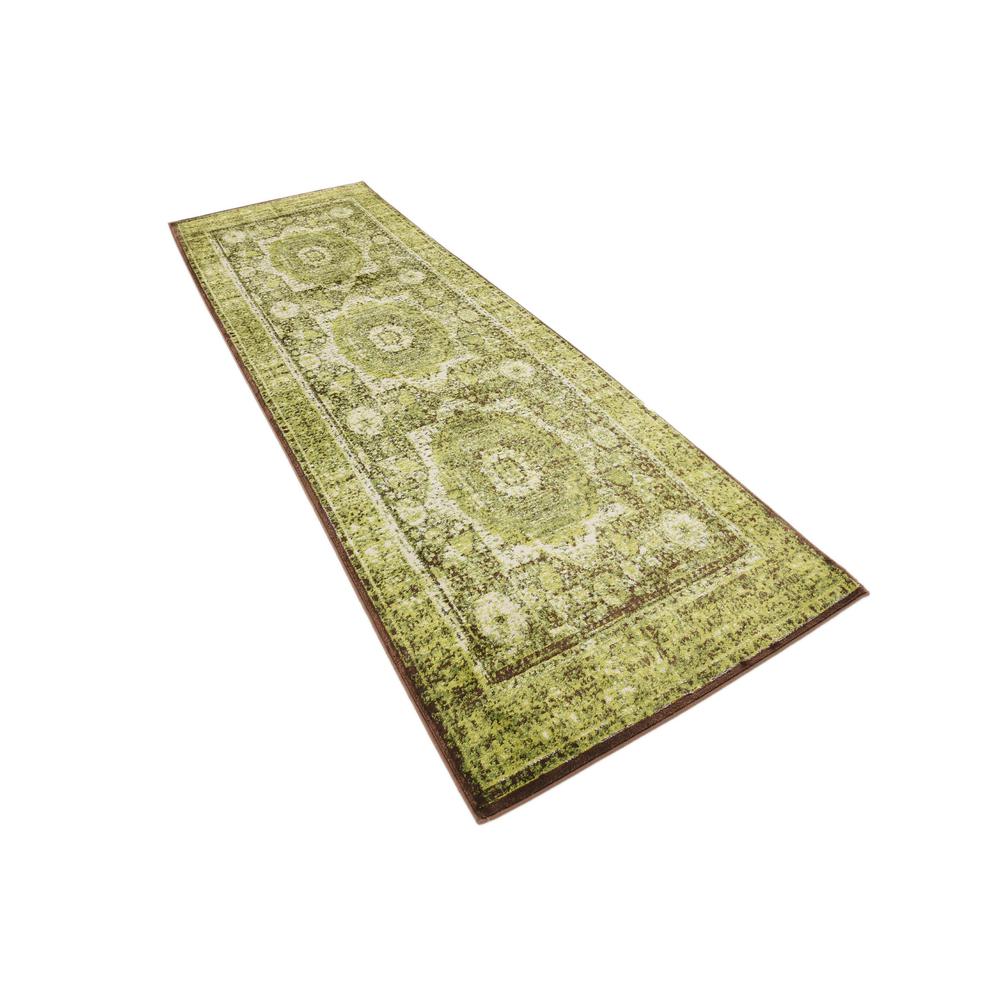 Imperial Lygos Rug, Green (3' 0 x 9' 10). Picture 6