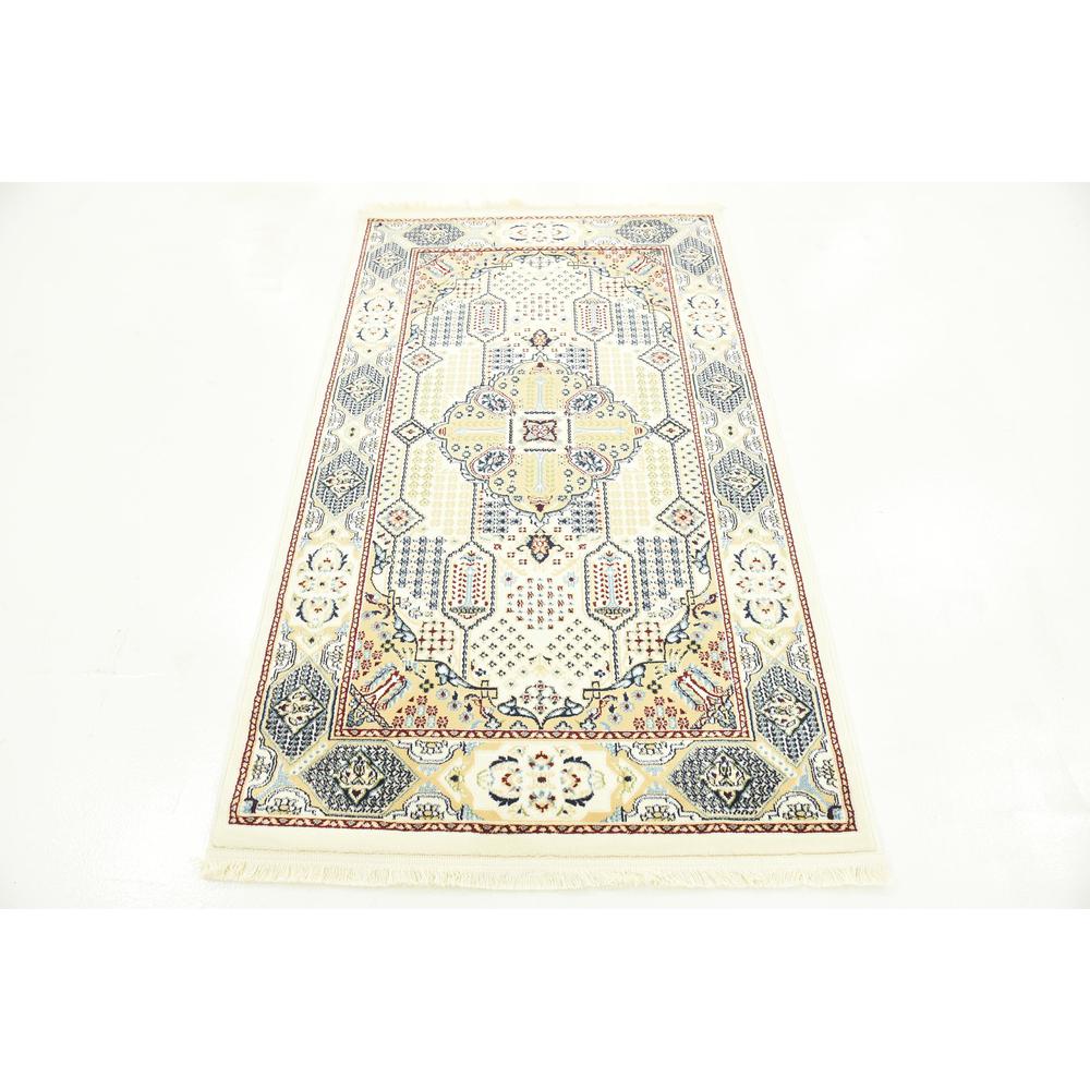 Liverpool Narenj Rug, Ivory (3' 0 x 5' 0). Picture 4