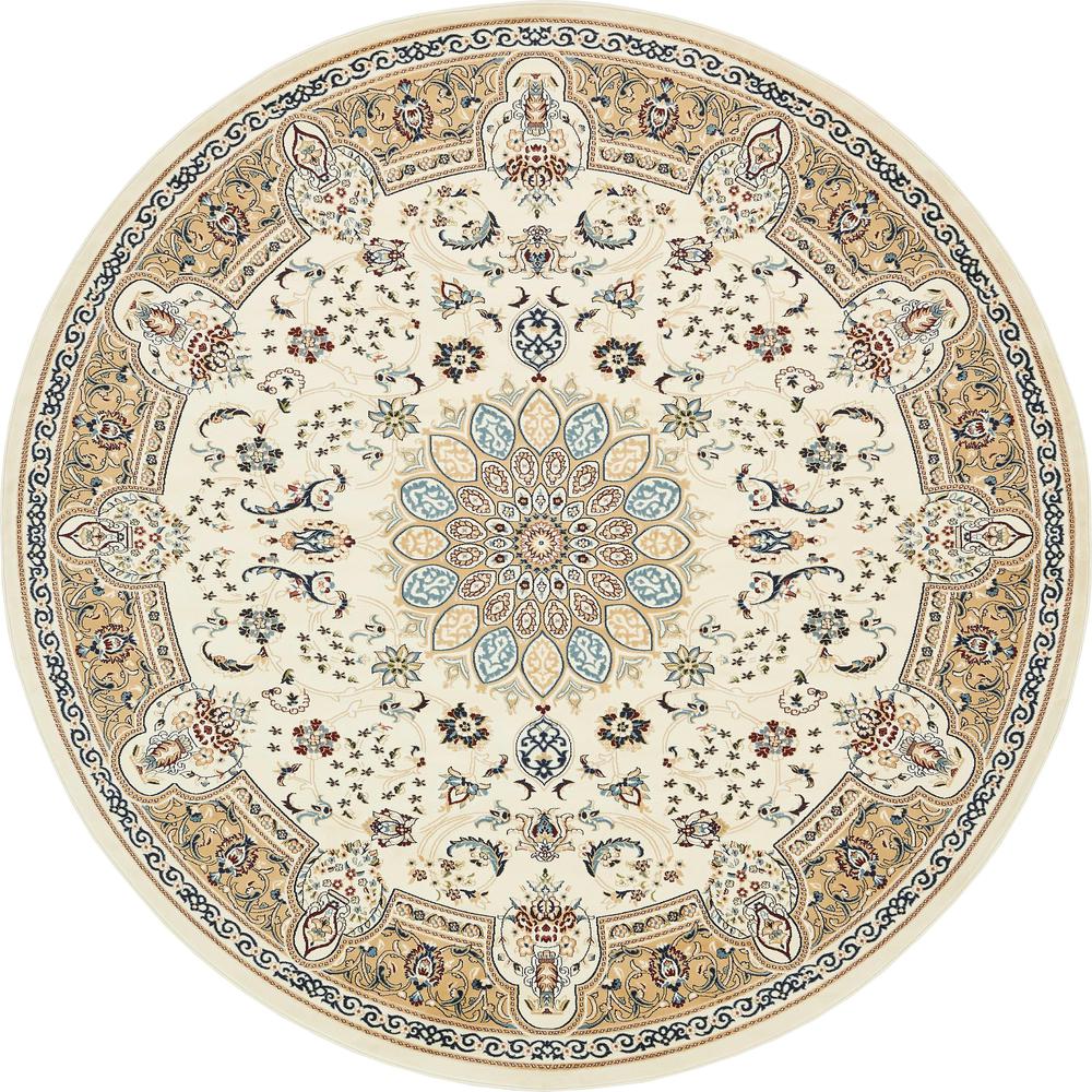 Newcastle Narenj Rug, Ivory (10' 0 x 10' 0). The main picture.