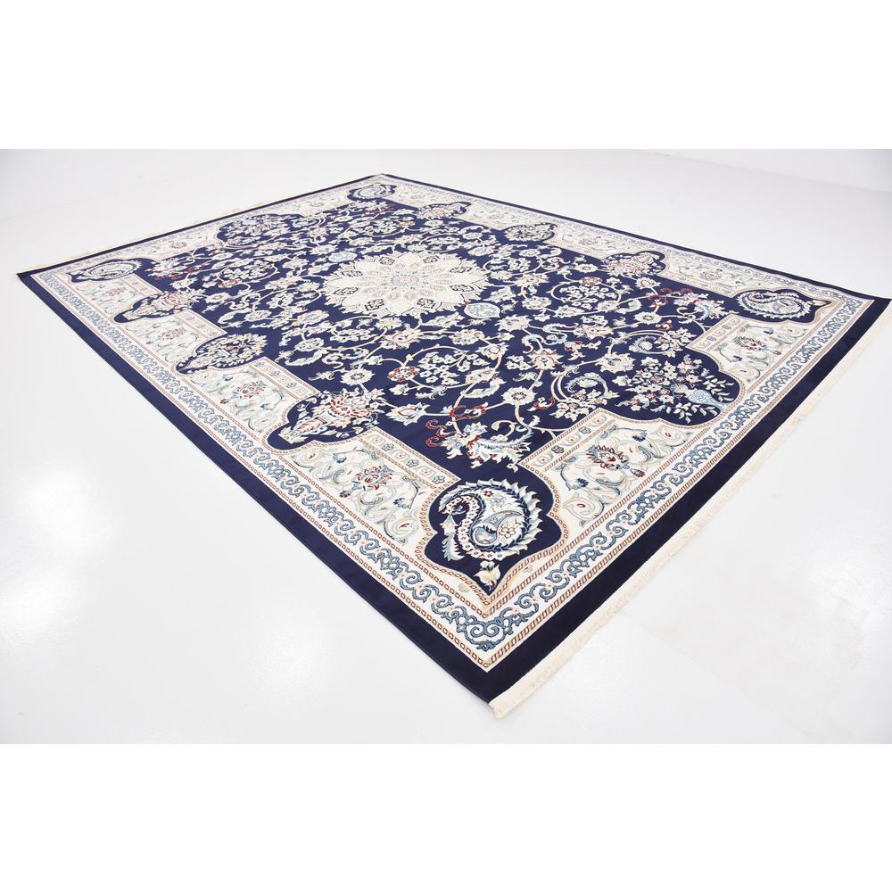Newcastle Narenj Rug, Navy Blue (10' 0 x 13' 0). Picture 3