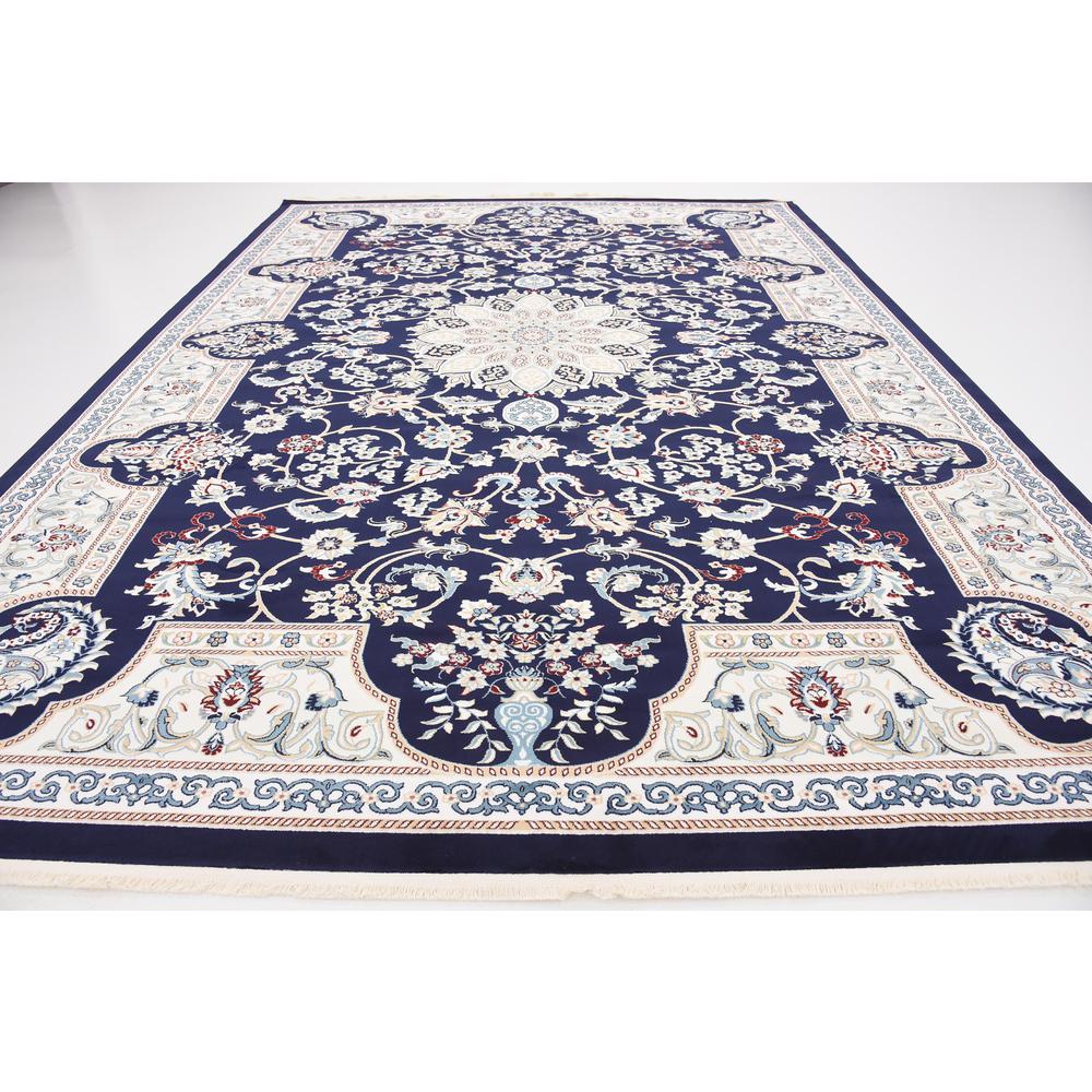 Newcastle Narenj Rug, Navy Blue (10' 0 x 13' 0). Picture 4