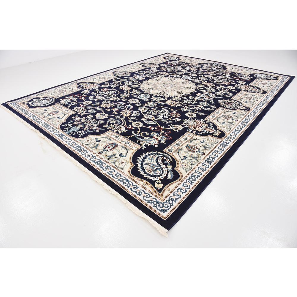 Newcastle Narenj Rug, Navy Blue (10' 0 x 13' 0). Picture 5