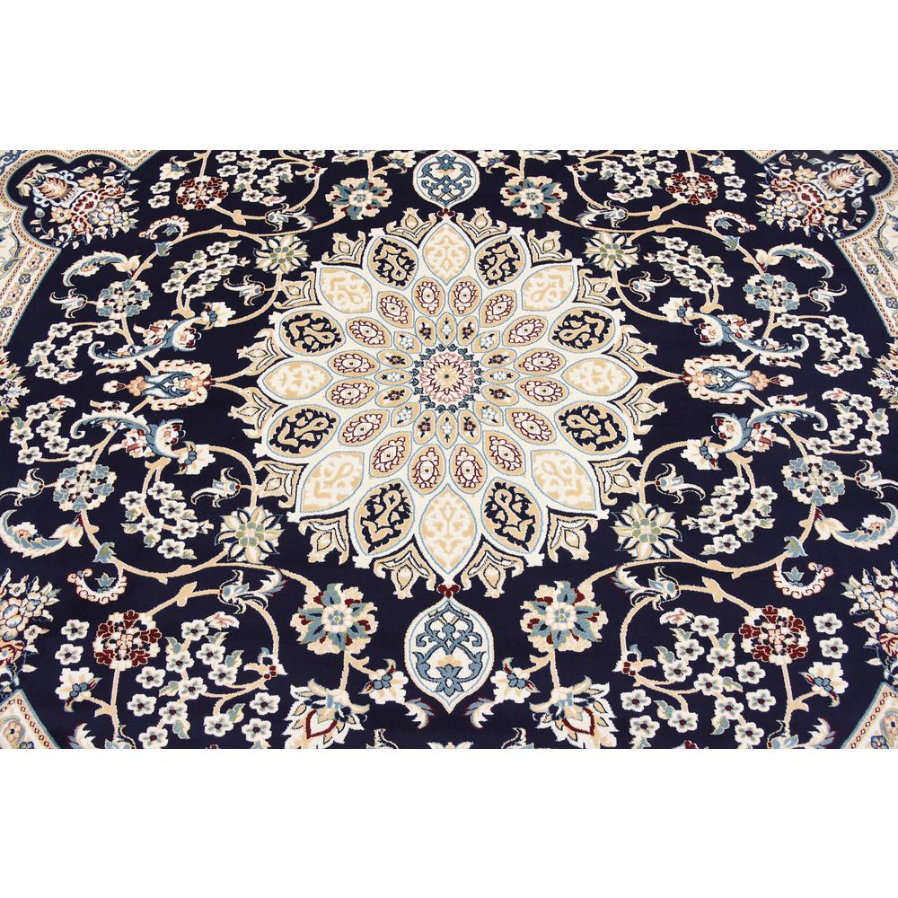 Newcastle Narenj Rug, Navy Blue (10' 0 x 10' 0). Picture 5