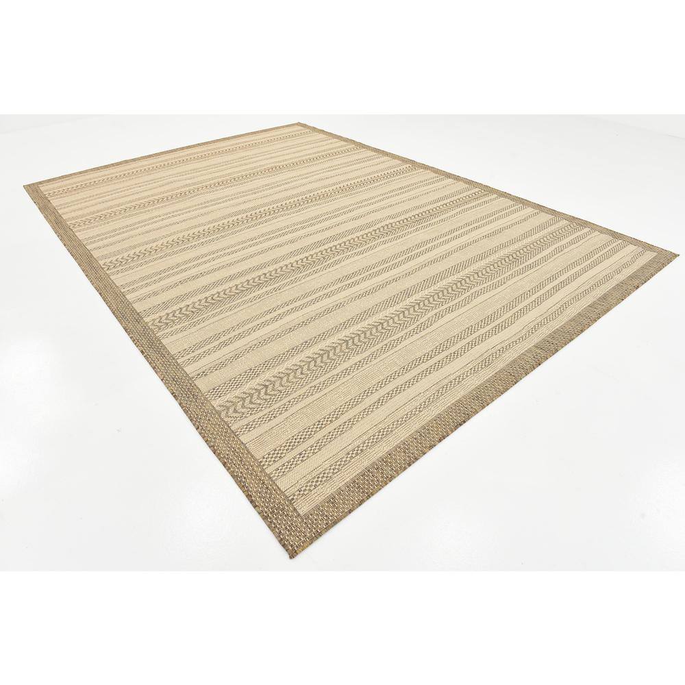 Outdoor Lines Rug, Brown (8' 0 x 11' 4). Picture 3