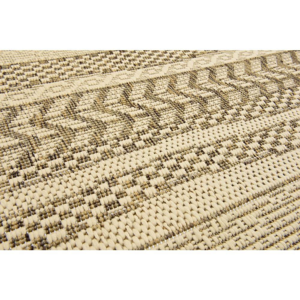Outdoor Lines Rug, Brown (4' 0 x 6' 0). Picture 5