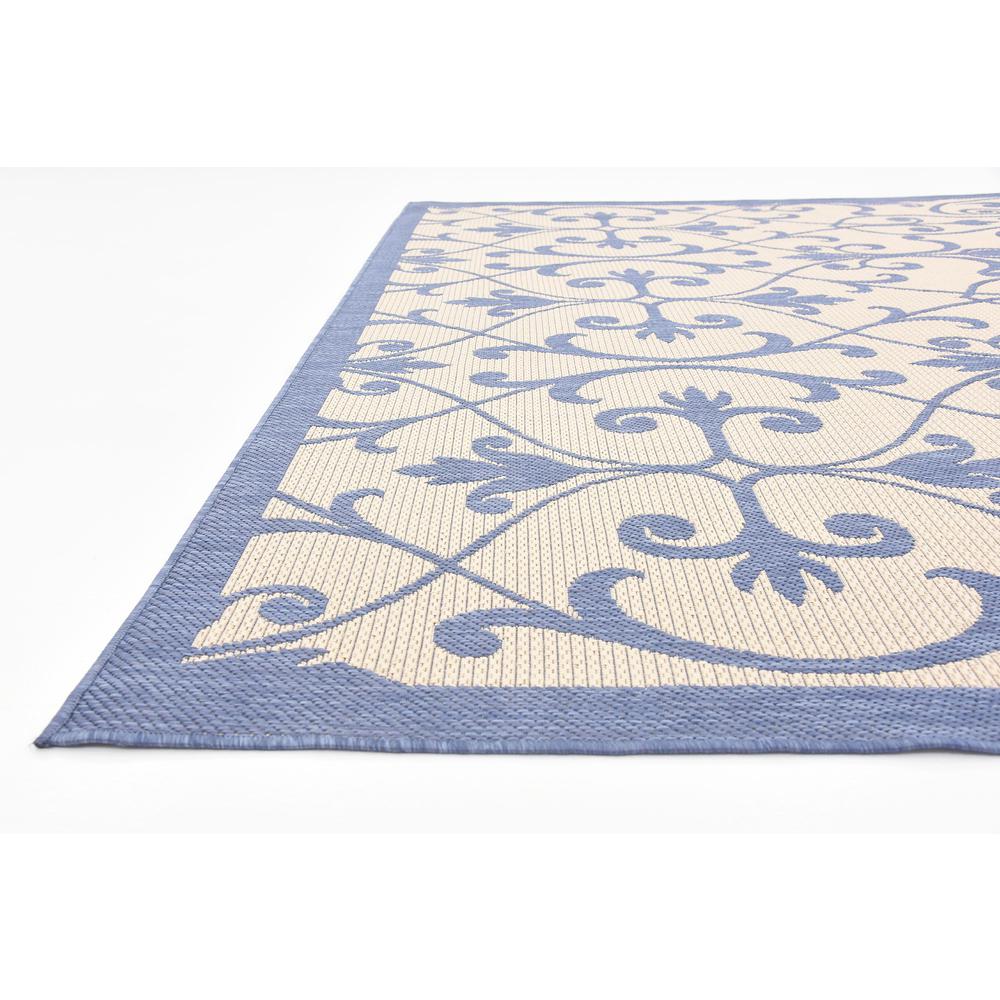Outdoor Gate Rug, Blue (8' 0 x 11' 4). Picture 6