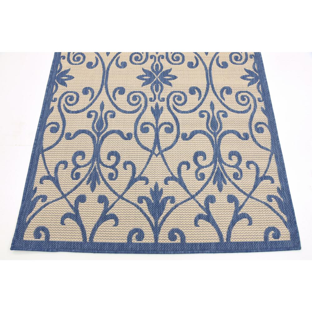Outdoor Gate Rug, Blue (4' 0 x 6' 0). Picture 6