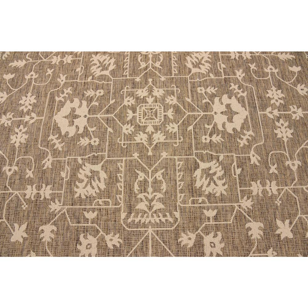Outdoor Allover Rug, Brown (9' 0 x 12' 0). Picture 5