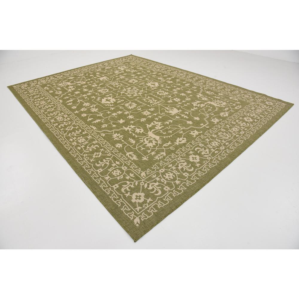 Outdoor Allover Rug, Light Green (9' 0 x 12' 0). Picture 3