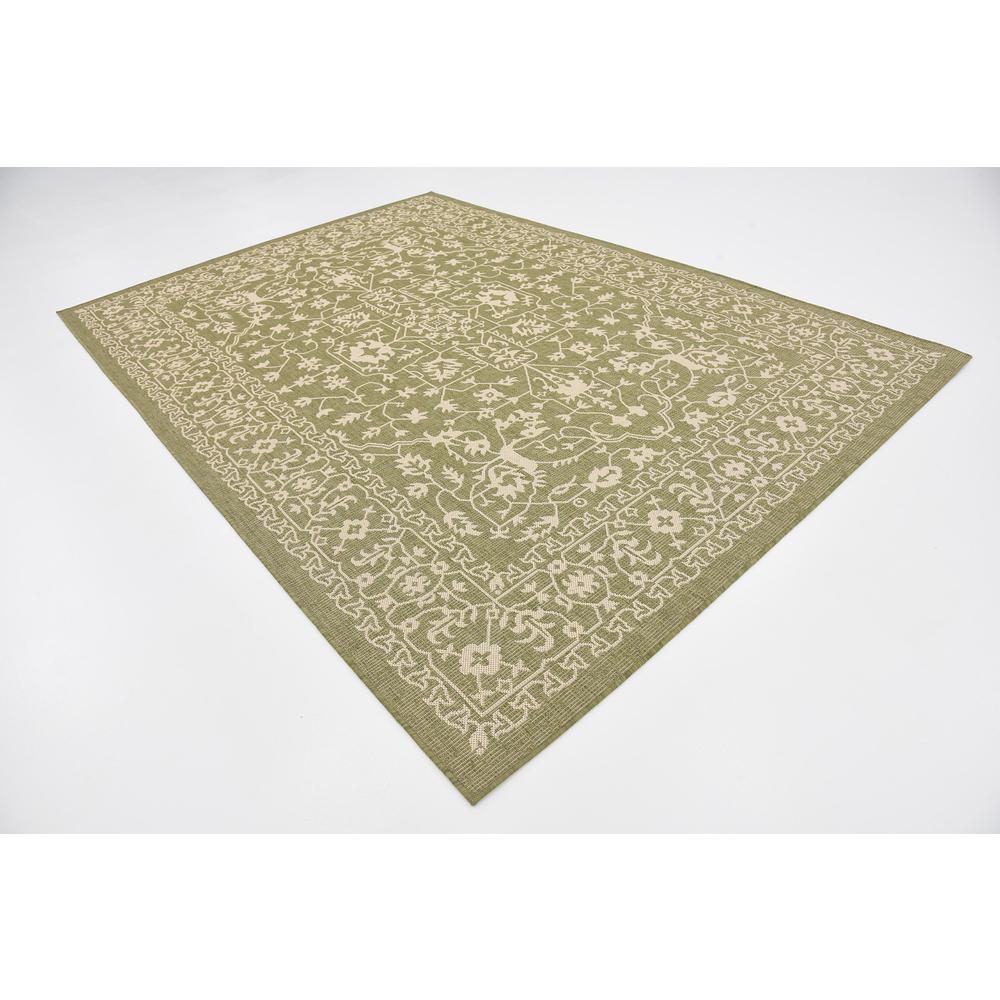 Outdoor Allover Rug, Light Green (7' 0 x 10' 0). Picture 3