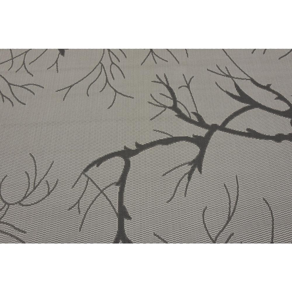 Outdoor Branch Rug, Light Gray (9' 0 x 12' 0). Picture 5