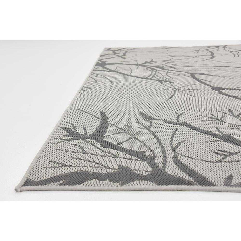 Outdoor Branch Rug, Light Gray (8' 0 x 11' 4). Picture 6
