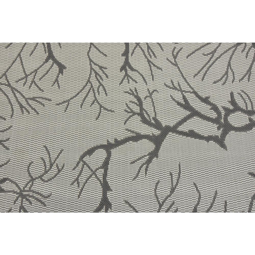 Outdoor Branch Rug, Light Gray (4' 0 x 6' 0). Picture 5
