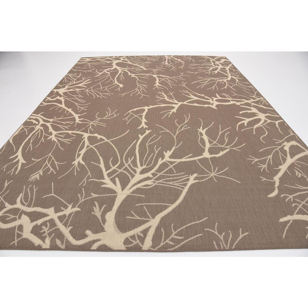 Outdoor Branch Rug, Brown (9' 0 x 12' 0). Picture 4