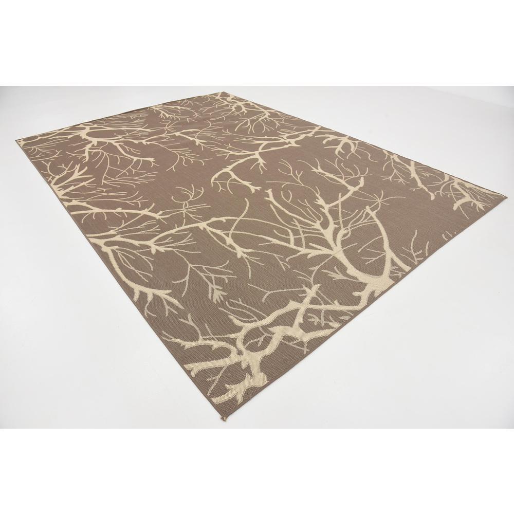 Outdoor Branch Rug, Brown (8' 0 x 11' 4). Picture 3