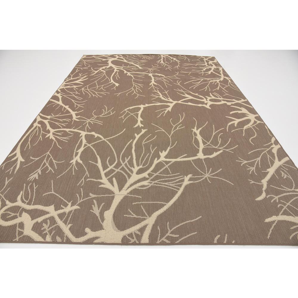 Outdoor Branch Rug, Brown (8' 0 x 11' 4). Picture 4