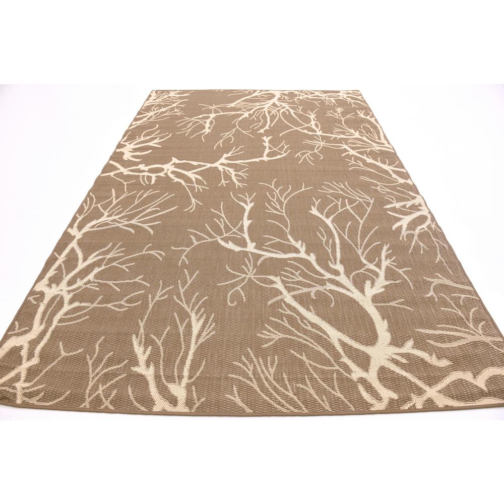 Outdoor Branch Rug, Brown (6' 0 x 9' 0). Picture 4