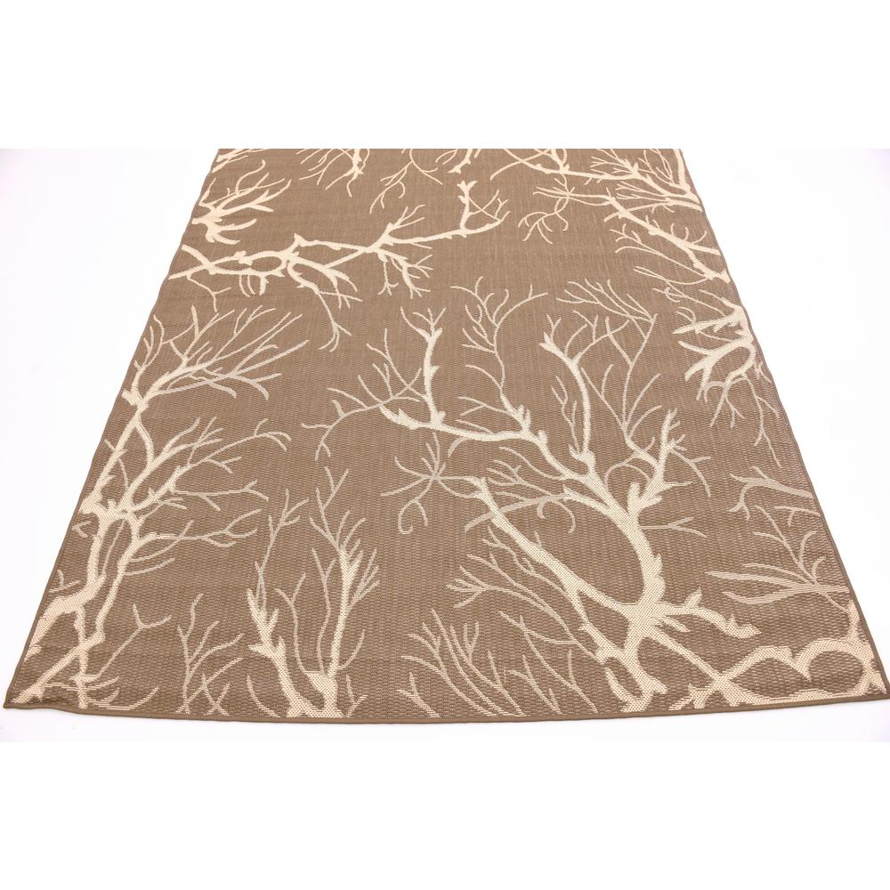 Outdoor Branch Rug, Brown (6' 0 x 9' 0). Picture 6