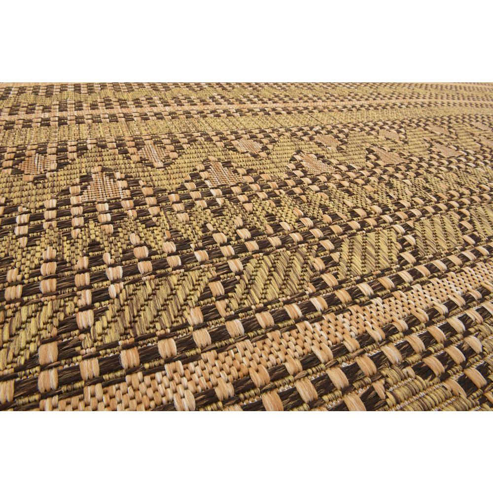 Outdoor Southwestern Rug, Light Brown (8' 0 x 11' 4). Picture 5
