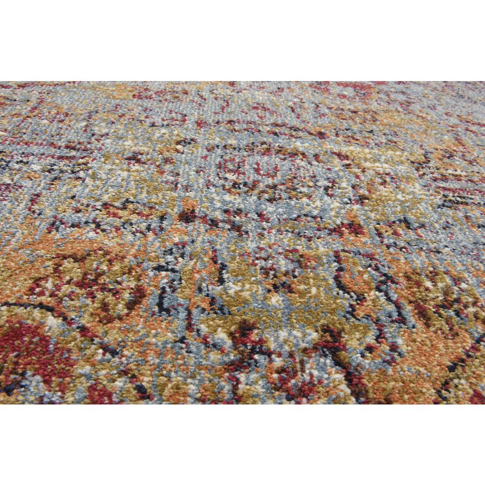 Turin Augustus Rug, Rust Red (5' 0 x 8' 0). Picture 5